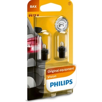 Philips Крушка, осветление на уредите philips w1, 2w, 12v, 1, 2w, 2 бр