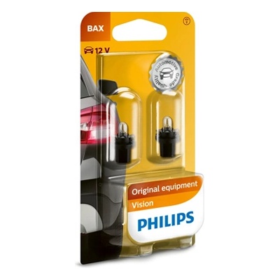 Philips Крушка, осветление на уредите philips w1, 2w, 12v, 1, 2w, 2 бр