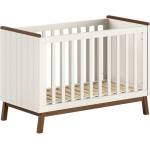 Vipack Бежово детско креватче 60x120 cm от масивен бор с регулируема височина Sezane - Vipack (SEBB6004)