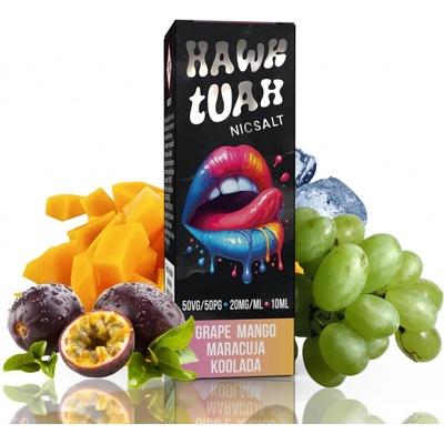 EXPRAN GmbH Hawk Tuah Salt Grape Mango Maracuja Koolada 10 ml 20 mg