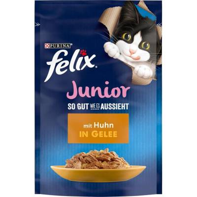 Felix Fantastic Junior s kuřetem v želé 26 x 85 g