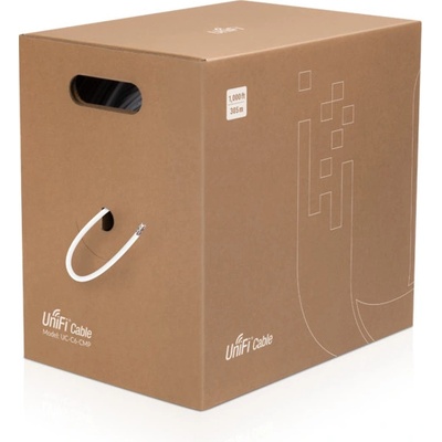 Ubiquiti UC-C6-CMP Cat6 U/UTP (UTP), 305m, bílý