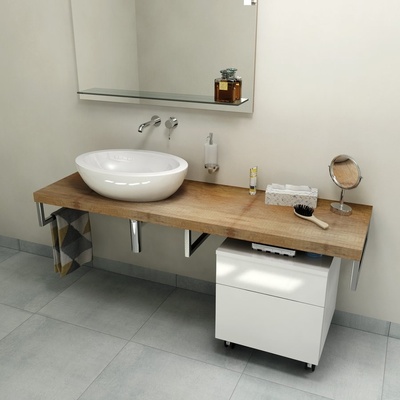Sapho AVICE doska 150x50cm, old wood AV158