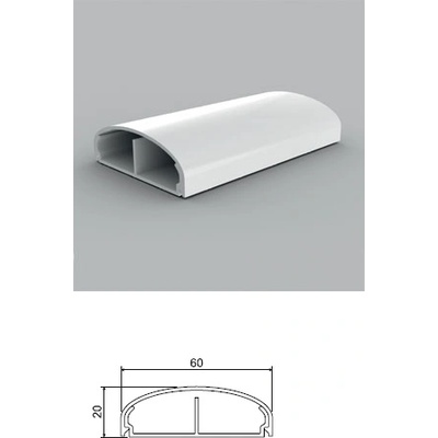 LE Pvc кабелен канал le 60х20 мм (0107720001)