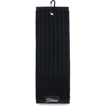 Titleist Хавлиена кърпа Titleist Tri Cart Towel - Black
