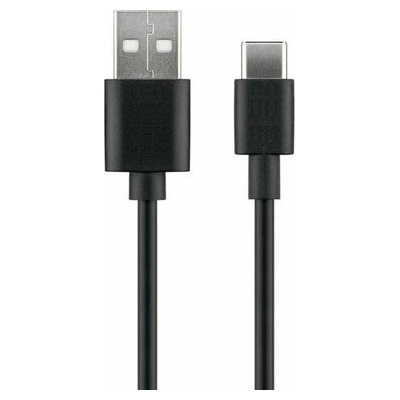 MicroConnect USB3.1CCHAR2B USB C (M) - USB2.0 A (M), 2m, černý