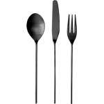 Herdmar Комплект черни прибори за хранене от 24 части HERDMAR от серия MALMO (herdmar203302405171800001)