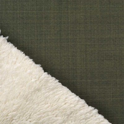 Softshell zimný s barančekom khaki