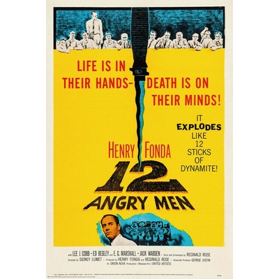 Plagát, Obraz - 12-Angry-Men, 61 × 91.5 cm