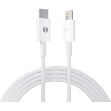 S-Link SL-C120 (2 A, 20 W, rýchle nabíjanie, Type-C na Lightning, na prenos dát a nabíjanie) 1m bílý