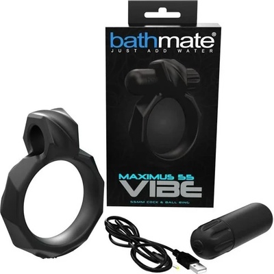 Пенис пръстен с мощен вибро куршум - Maximus Vibe 55 (BATHMATE113)