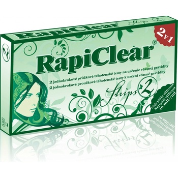 RapiClear 2 Strip tehotenský test 2 ks