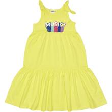 Winkiki dievčenské šaty WJG 91402 žltá