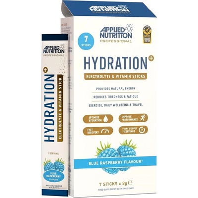 Applied Nutrition Hydration + Electrolyte and Vitamin Powder Stick Packs, 1x8 Grams