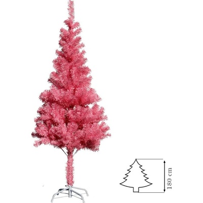 Vianočný stromček PVC 180 cm Pink LE-54217