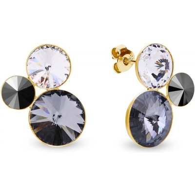 Spark stříbrné pozlacené se Swarovski Elements Sweetie KG11223SNJ