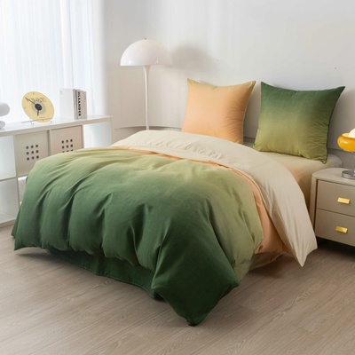 Textilomanie Obliečky z mikrovlákna VEROLA zelené 2x70x80 160x200