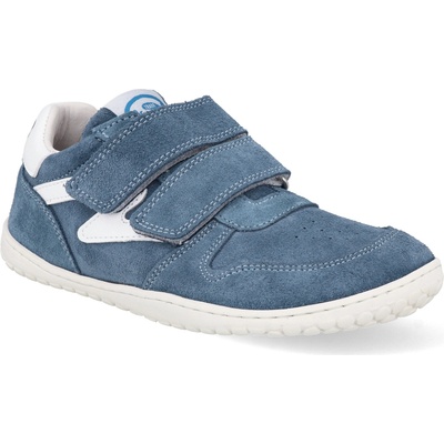 Develab Unisex Lw Ct Snkr 2Velcro Blue suede modré