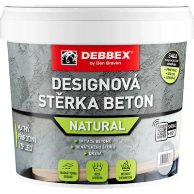 Den Braven Stěrka designová beton natural slonová kost 5kg