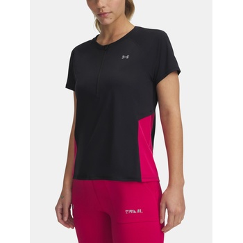 Under Armour Дамска тениска Under Armour UA Trail Run Zip SS Under Armour | Cheren | ЖЕНИ | XS