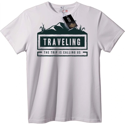 NOONEBRAND Тениска Пътешествие: Пътят ни зове - 7XL, Black