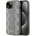 DKNY кожен кариран мономоно калъф MagSafe за iPhone 15 - бежов (3666339259976)