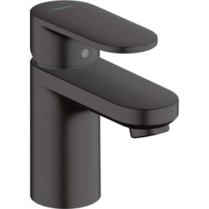 Hansgrohe Vernis Blend - Смесител за умивалник със сифон, CoolStart, EcoSmart, матово черно 71584670 (71584670)