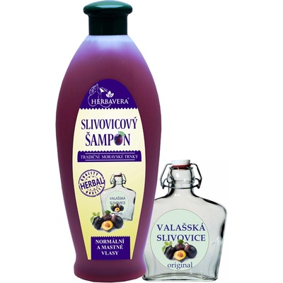 Herbavera šampon slivovicový 550 ml
