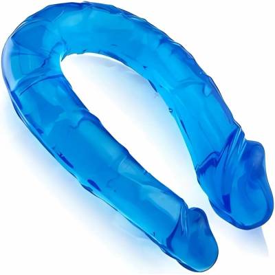 Sensual Double dong modrá 29 cm