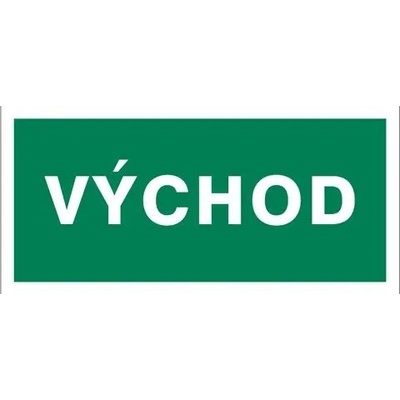 Fotoluminiscenční samolepka Východ 210 x 100 mm VÝPRODEJ