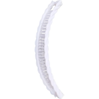 HARAHU Щипка за коса банан - Бяла kp30668 (30668)