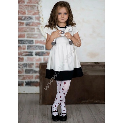 KNITTEX Punčochové kalhoty Ladybird40 bianco