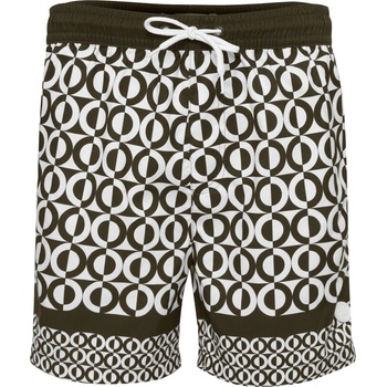 Threadbare Бански гащета Threadbare Men's Swim Shorts - Chocolate