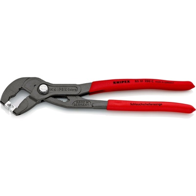 KNIPEX 85 51 250 C Click potaženy neklouzavým fosfátováno atramentona šedo