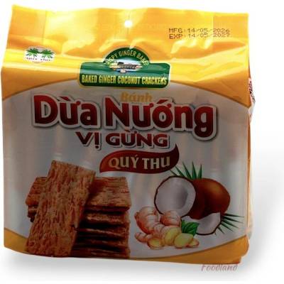 Kokosové krekry so zázvorom QUY THU 125 g 1 kus