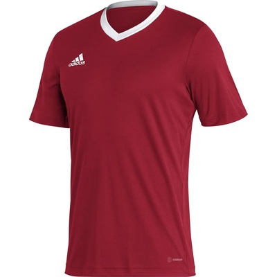 adidas Мъжка фланелка с къс ръкав Adidas Entrada 22 Short Sleeve Jersey Top Mens - Red