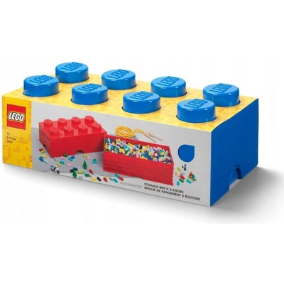 LEGO® Storage box 25 x 50 cm modrá – Zboží Dáma