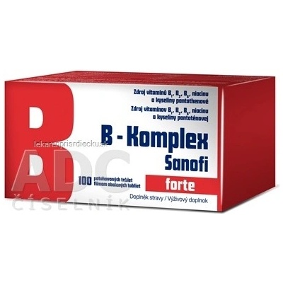 Sanofi B-komplex forte 100 tabliet