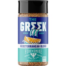 Fire & Smoke BBQ grilovací koření The Greek Seasoning 133 g