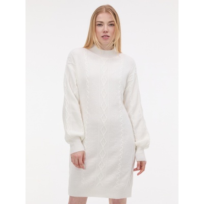 orsay Кремава дамска рокля-пуловер ORSAY Orsay | Byal | ЖЕНИ | XS