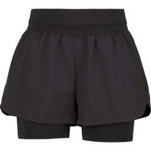 Stoic Дамски шорти за бягане Stoic Women's HelsingborgSt. Performance 2in1 Shorts II Running shorts - Black - размер XS (112-4173-0111)