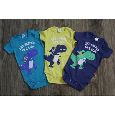 Rach Боди с къс ръкав Like father, 68, 80, 86, 92