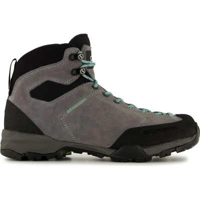 Scarpa Дамски туристически обувки Scarpa Women's Mojito Hike GTX Wide Walking boots - Smoke / Jade - размер 36 (EU) (119-0582-0111)