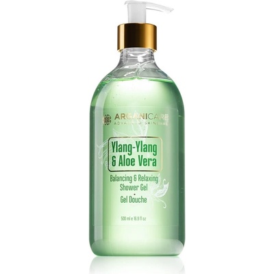Arganicare Ylang Ylang & Aloe Vera relaxačný sprchový gél 500 ml