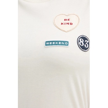 Weekend Max Mara Памучна тениска Weekend Max Mara WEST (2615971041600)