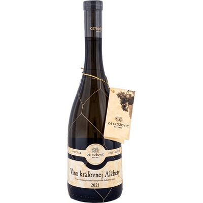 Ostrožovič Víno Kráľovnej Alžbety Special Collection Polosladké 14,5% 0,75 l (čistá fľaša)