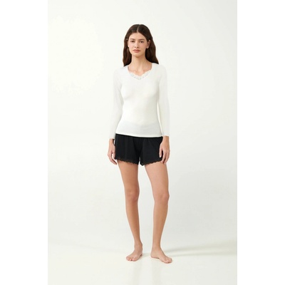 Vamp Tričko s dlouhými rukávy 21805 cream