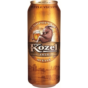 Velkopopovický Kozel 10% 0,5 l (plech)