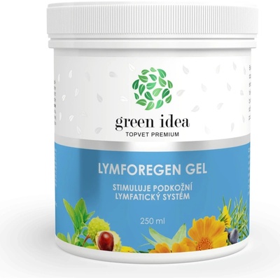 Green idea Lymforegen masážní gel 250 ml