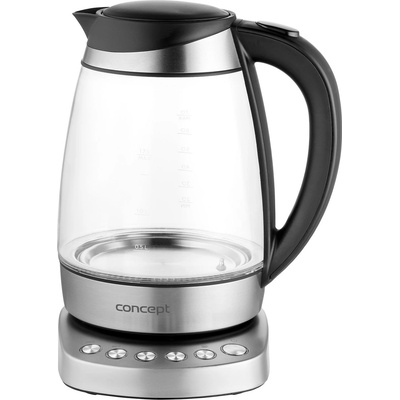 Concept Концепция rk4130 Електрическа кана 1, 7 л стъкло 2200 w (8595631006023)